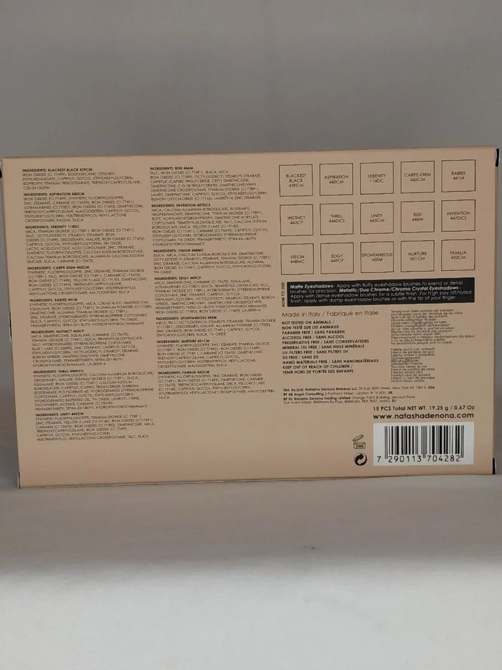 Natasha Denona - My Dream Eyeshadow Palette
